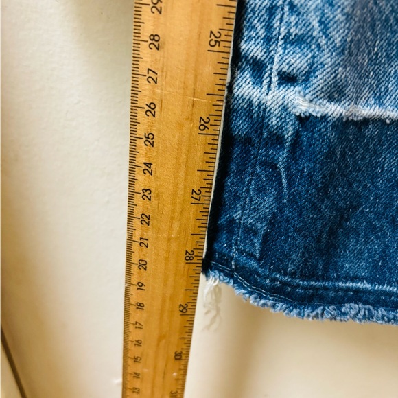 Zara Kids | Frayed Hem Denim Wide Leg - Picture 6 of 10